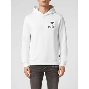 Philipp Plein Men Philipp Plein Jersey Hoodie With Contrast Logo Print